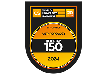 QS World University Rankings 2024 - Anthropology, Top 150